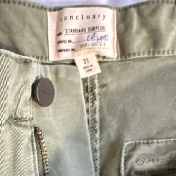 Sanctuary Olive Green Standard Surplus Pants - Picture 12 of 15